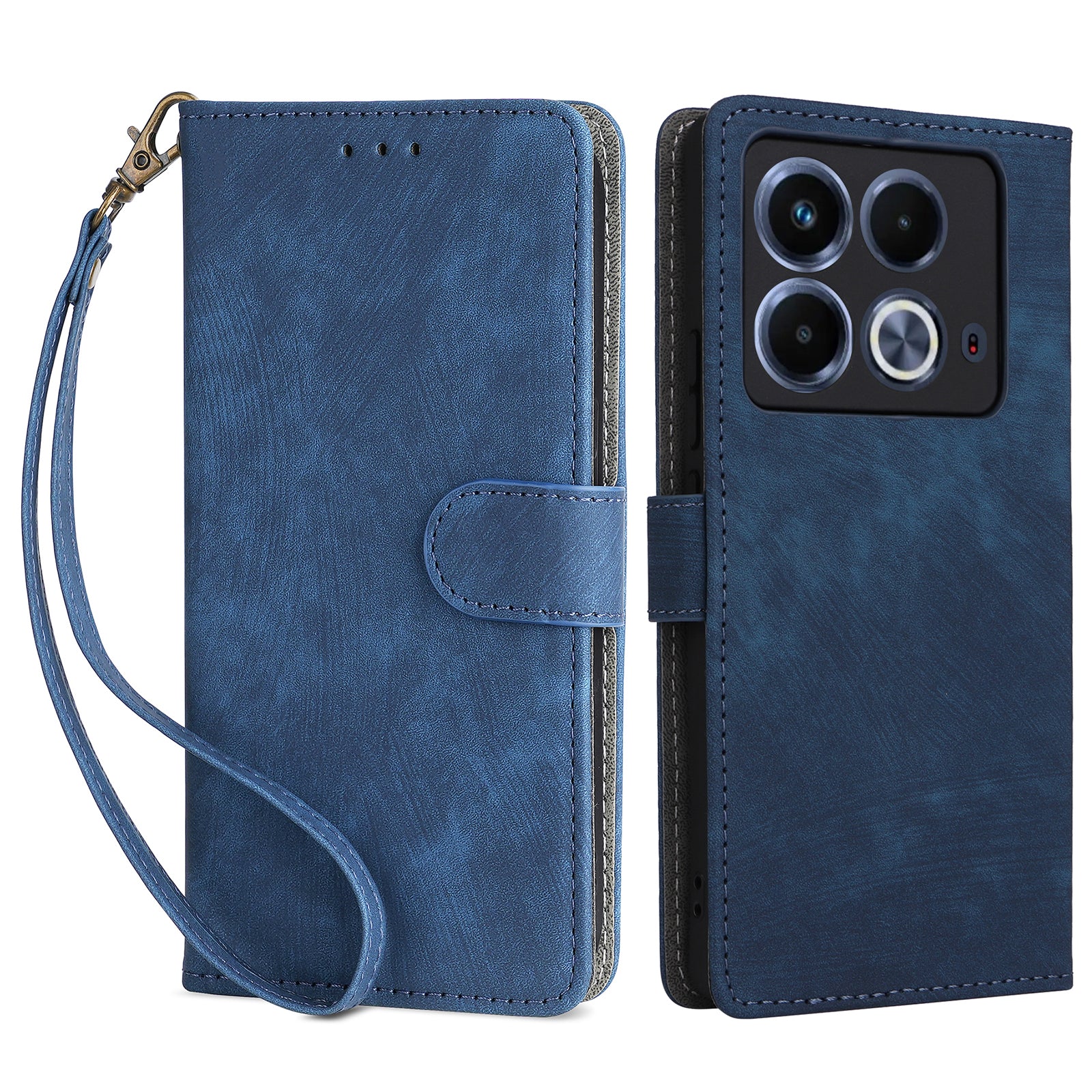 For Transsion Infinix Note 40 X6853 Case RFID Blocking Wallet PU Leather Stand Phone Cover For Transsion Infinix Note 40 X6853 Case RFID Blocking Wallet PU Leather Stand Phone Cover